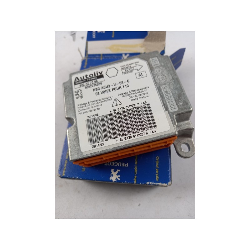 Pièce pour PEUGEOT/CITROEN - Control Unit, Airbag 6556QW