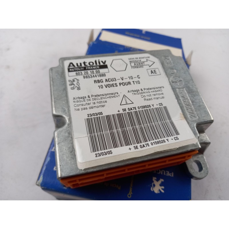 Pièce pour PEUGEOT/CITROEN - Control Unit, Airbag 6556SY