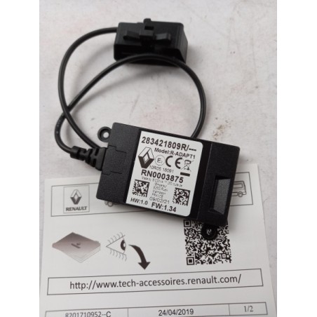 Pièce pour RENAULT - Adapter 283421809R