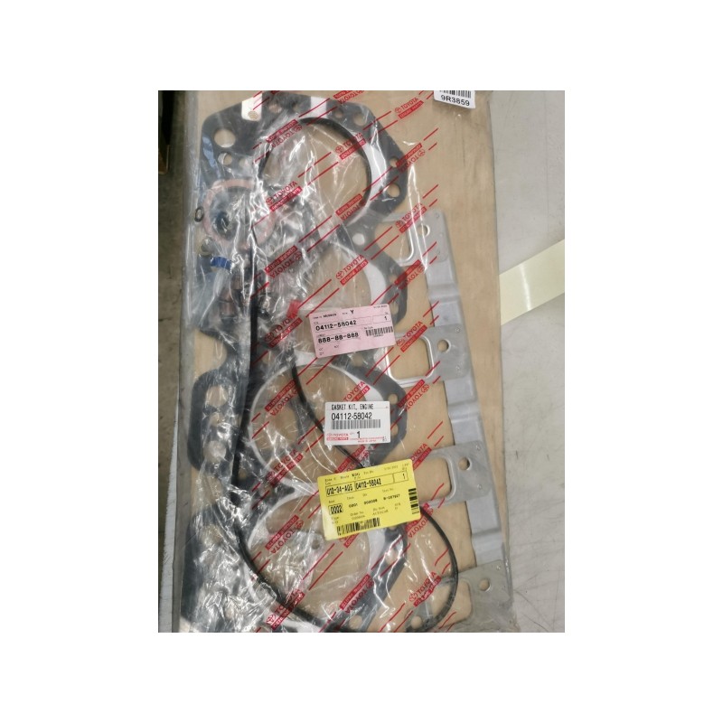 Pièce pour TOYOTA - Gasket Set, Cylinder Head 0411258042