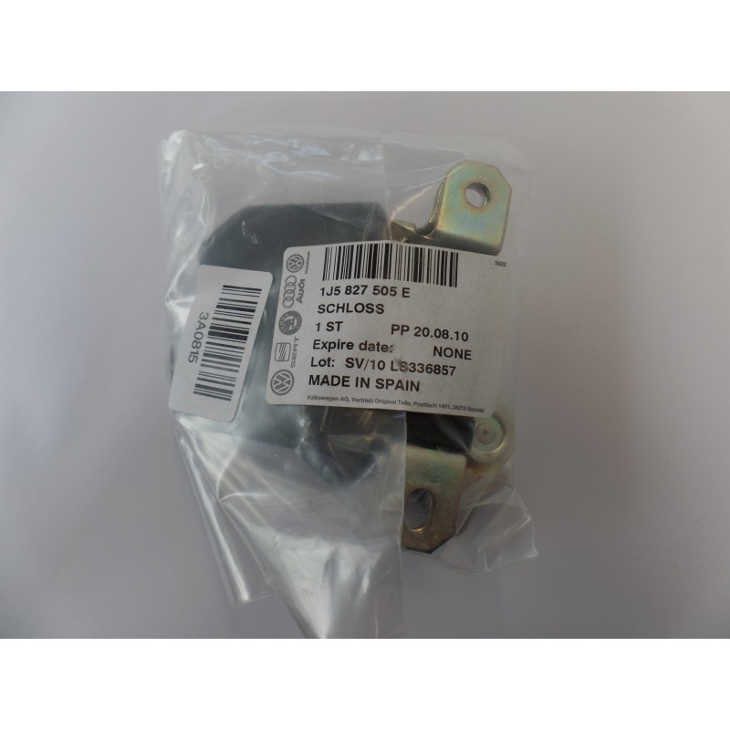 Pièce pour VAG - Tailgate Lock 1J5827505E