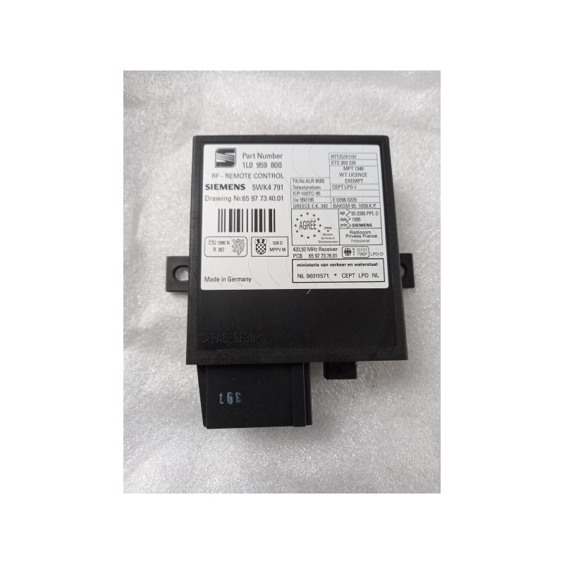 Pièce pour VAG - Control Unit 1L0959800