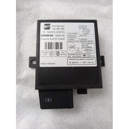 Pièce pour VAG - Control Unit 1L0959800