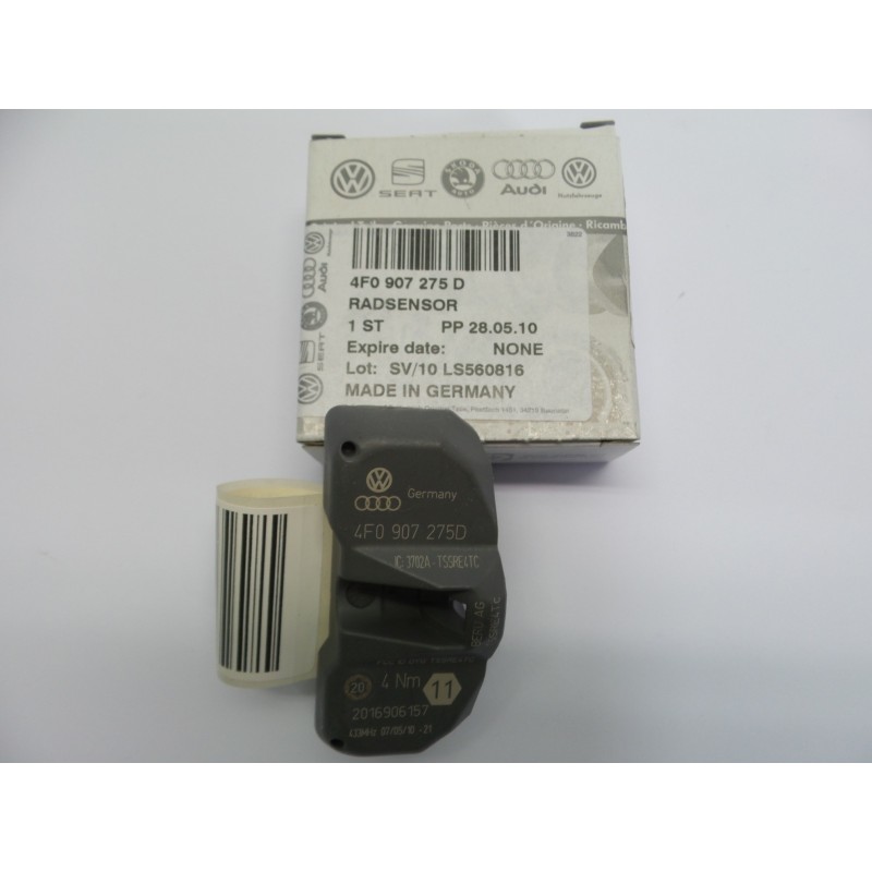 Pièce pour VAG - Wheel Sensor, Tyre Pressure Control System 4F0907275D