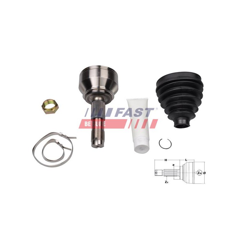 JEU DE TRANSMISSION POUR FIAT DUCATO 06