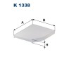 FILTRE, AIR DE L`HABITABLE POUR FORD TRANSIT 13
