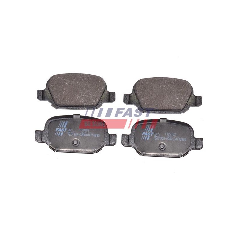 PLAQUETTES DE FREIN POUR FIAT PANDA 03