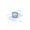 FILTRE, AIR DE L`HABITABLE POUR FIAT CROMA 05