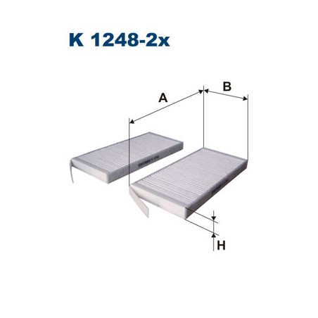 FILTRE, AIR DE L`HABITABLE POUR RENAULT MASTER III 10