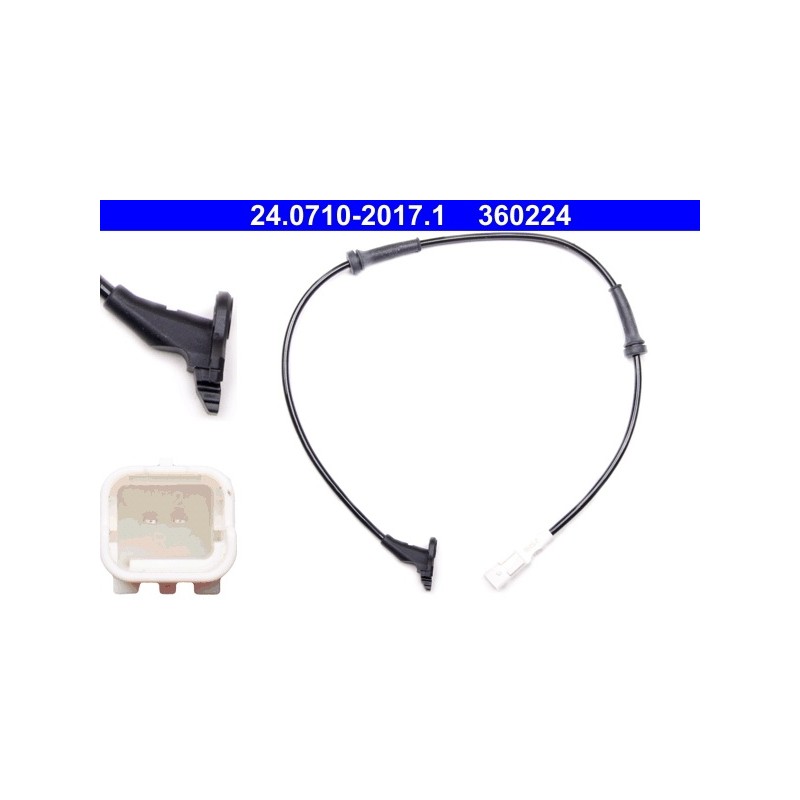 CAPTEUR ABS POUR CITROEN C4 I 04
