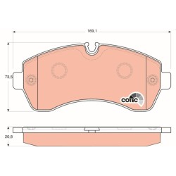 PLAQUETTES DE FREIN POUR MERCEDES SPRINTER 06