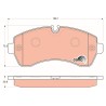 PLAQUETTES DE FREIN POUR MERCEDES SPRINTER 06