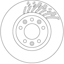 DISQUE DE FREIN CITROEN BERLINGO 18
