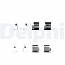 KIT D`ACCESSOIRES, PLAQUETTE DE FREIN À DISQUE FIAT DUCATO 06