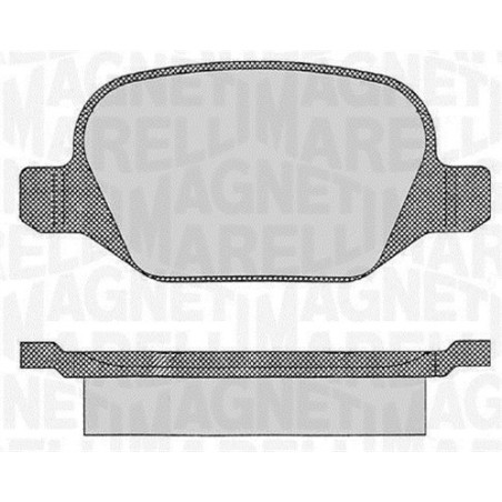 PLAQUETTES DE FREIN POUR FIAT LINEA 07