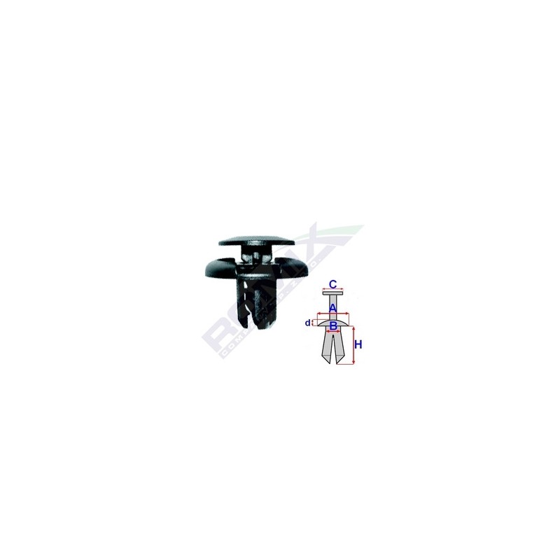 CLIP DE FIXATION POUR HONDA ACCORD IX 12