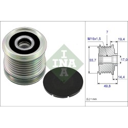 POULIE ROUE LIBRE, ALTERNATEUR MERCEDES E W210 95