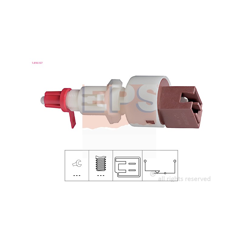 INTERRUPTEUR FEU STOP POUR IVECO DAILY 00