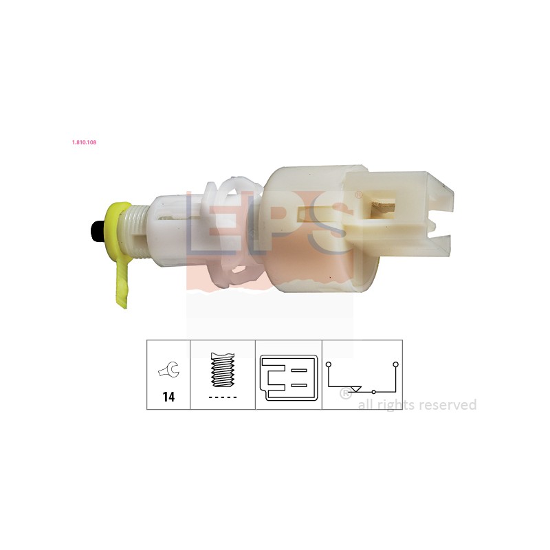 INTERRUPTEUR FEU STOP POUR FIAT DUCATO 02