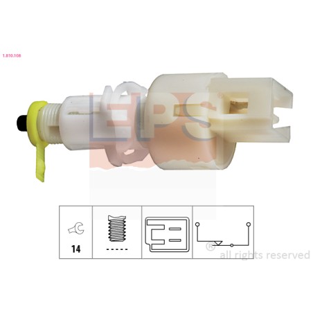 INTERRUPTEUR FEU STOP POUR FIAT DUCATO 02