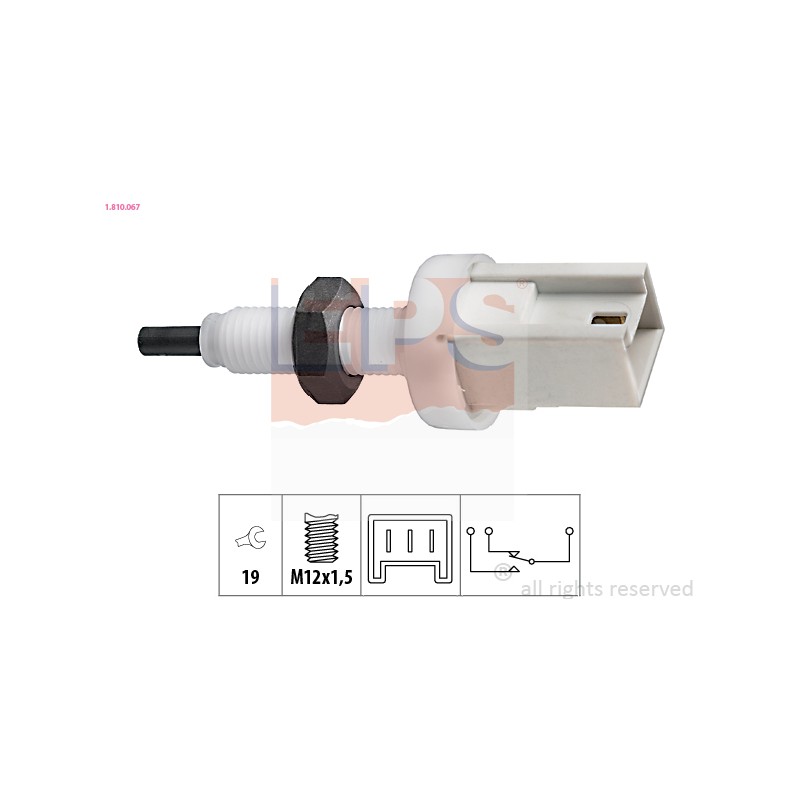 INTERRUPTEUR FEU STOP POUR LANCIA THEMA 11