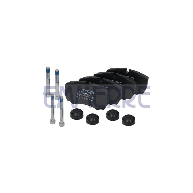 PLAQUETTES DE FREIN POUR IVECO DAILY 00