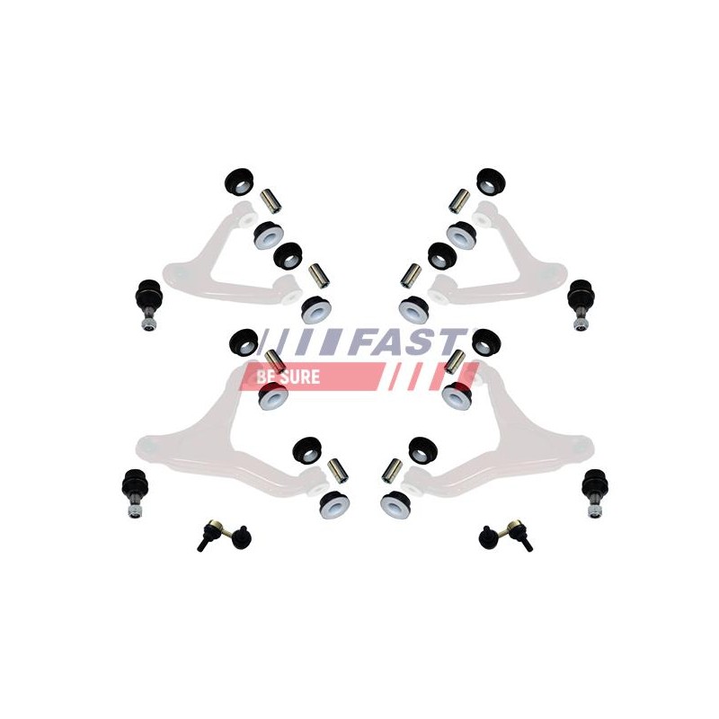 KIT DE RÉPARATION SUSPENSION POUR IVECO DAILY 00