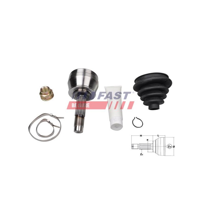 JEU DE TRANSMISSION POUR FIAT PALIO/SIENA 97