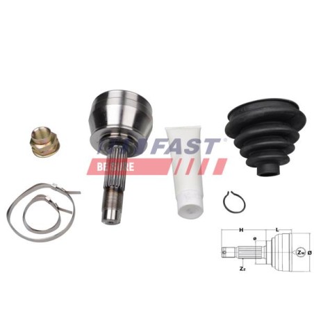 JEU DE TRANSMISSION POUR FIAT PALIO/SIENA 97