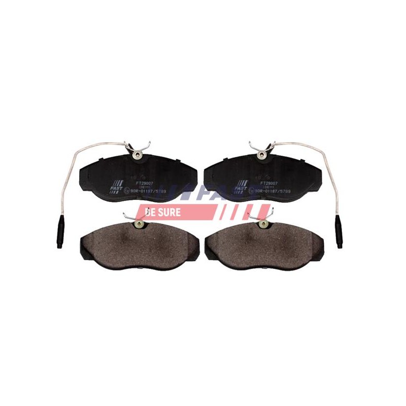 PLAQUETTES DE FREIN POUR FIAT DUCATO 94