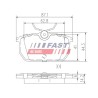 PLAQUETTES DE FREIN POUR FIAT PUNTO 93