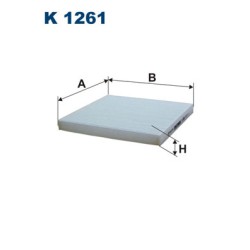 FILTRE, AIR DE L`HABITABLE POUR FIAT DUCATO 06