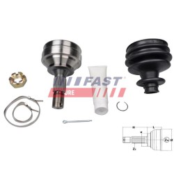 JEU DE TRANSMISSION POUR CITROEN BERLINGO 08