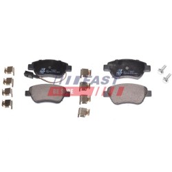 PLAQUETTES DE FREIN POUR FIAT FIORINO 07