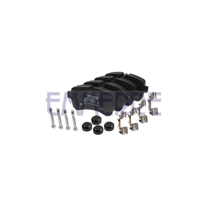PLAQUETTES DE FREIN POUR IVECO DAILY 06