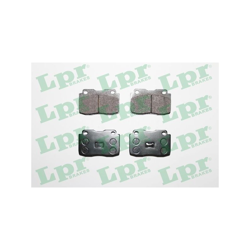 PLAQUETTES DE FREIN - AVANT POUR FIAT 127D/FIORINO        80