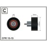 POULIE RENVOI/TRANSMISSION, COURROIE DE DISTRIBUTION POUR FORD TRANSIT CONNECT 02