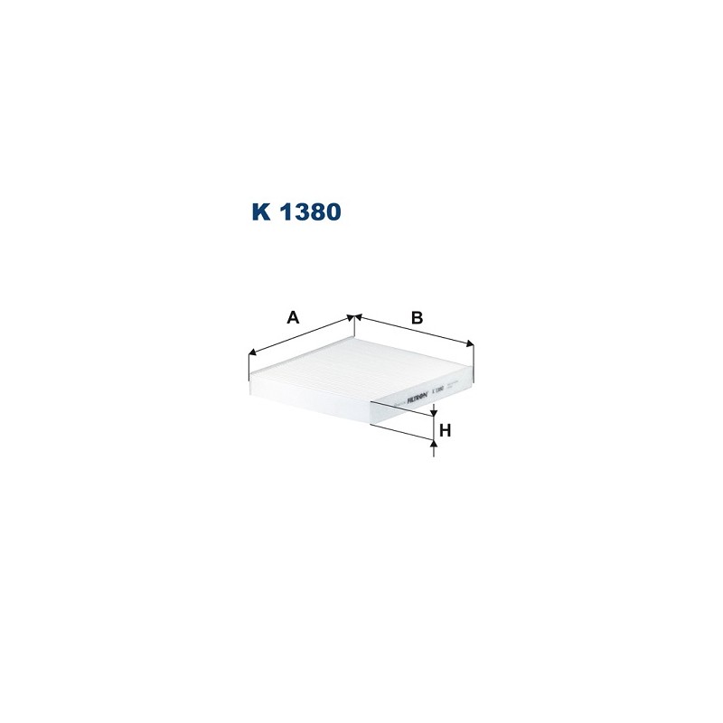 FILTRE, AIR DE L`HABITABLE POUR IVECO DAILY 14