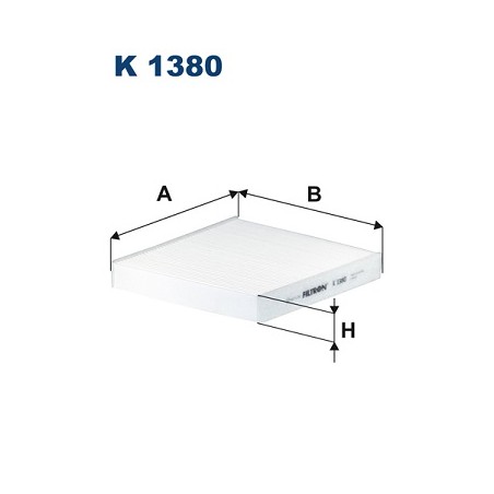 FILTRE, AIR DE L`HABITABLE POUR IVECO DAILY 14