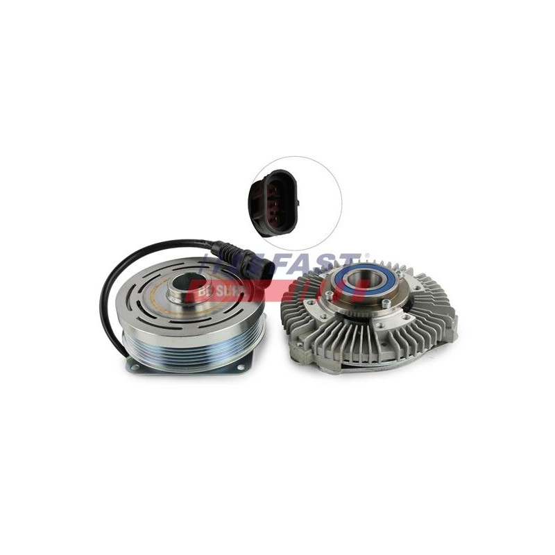 EMBRAYAGE, VENTILATEUR DE RADIATEUR POUR IVECO DAILY 06