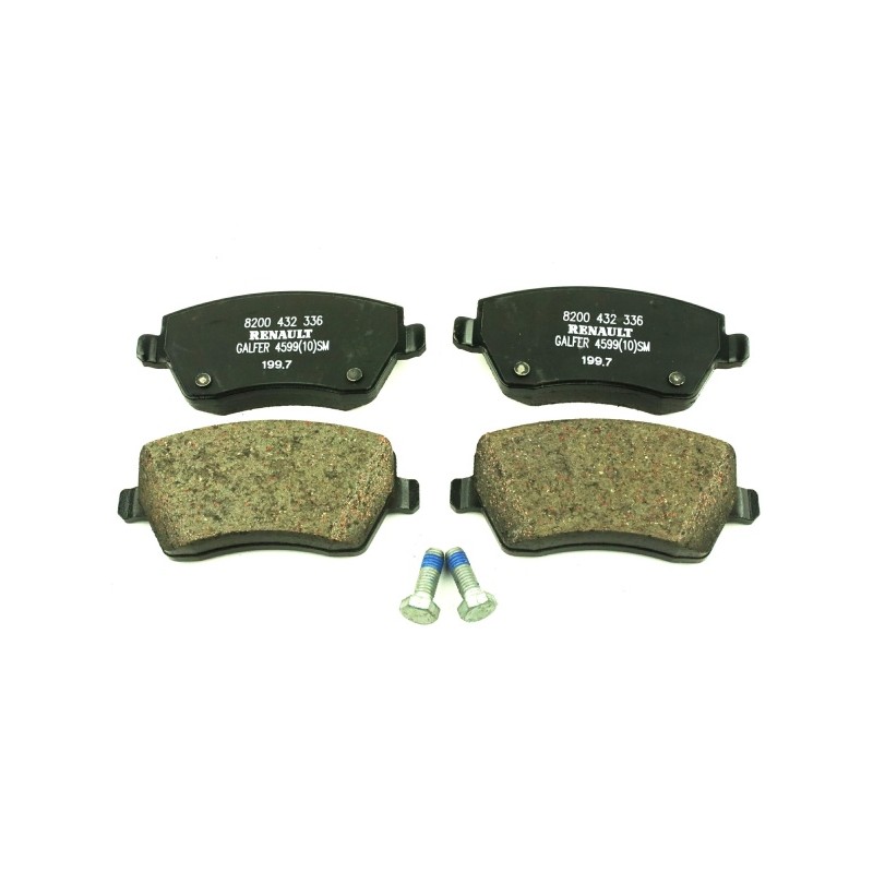 PLAQUETTES DE FREIN POUR RENAULT KANGOO II 08