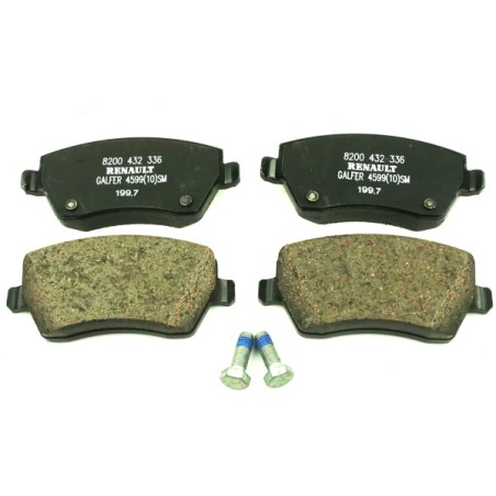 PLAQUETTES DE FREIN POUR RENAULT KANGOO II 08