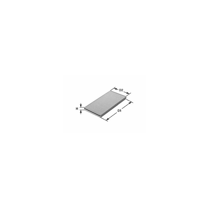 FILTRE, AIR DE L`HABITABLE POUR FIAT SCUDO / ULYSSE 95