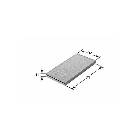 FILTRE, AIR DE L`HABITABLE POUR FIAT SCUDO / ULYSSE 95