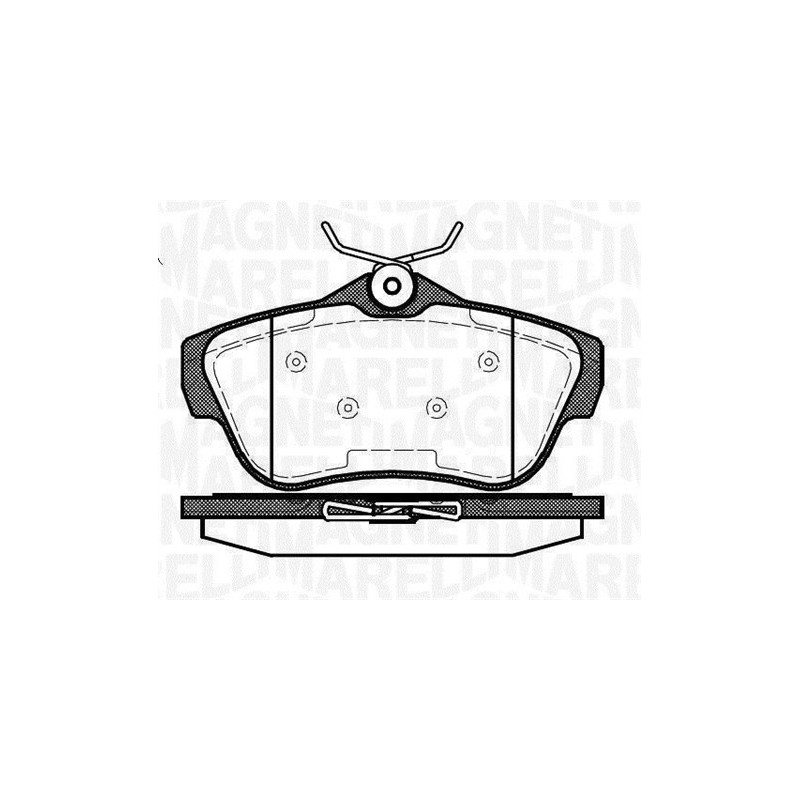 PLAQUETTES DE FREIN POUR FIAT SCUDO 07