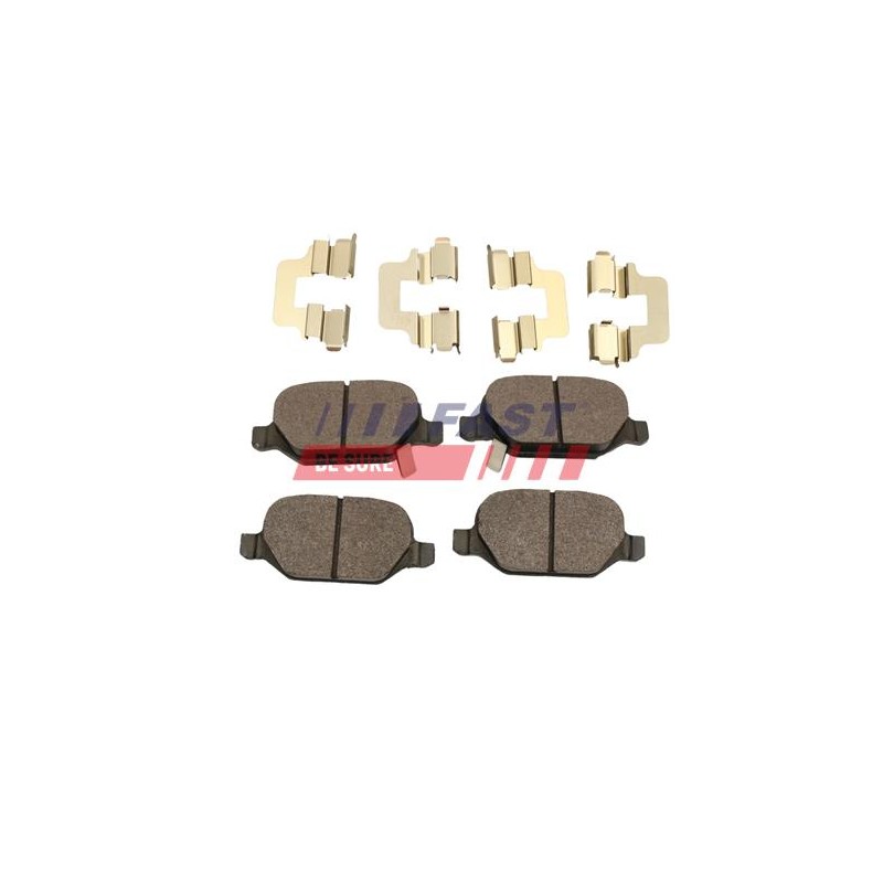 PLAQUETTES DE FREIN POUR FIAT PANDA 12