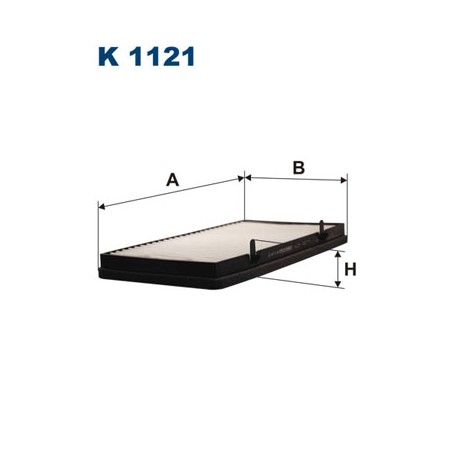 FILTRE, AIR DE L`HABITABLE POUR RENAULT TRAFIC 01