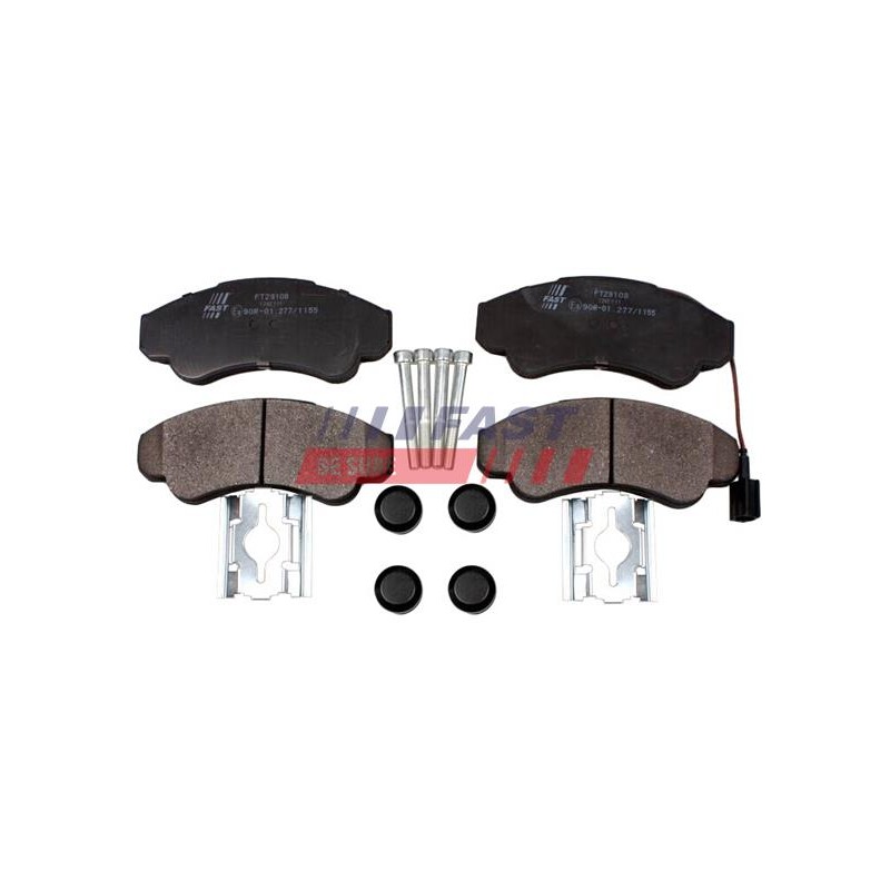 PLAQUETTES DE FREIN POUR FIAT DUCATO 02