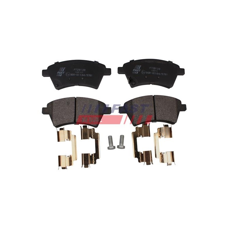 PLAQUETTES DE FREIN POUR FIAT SEDICI 06