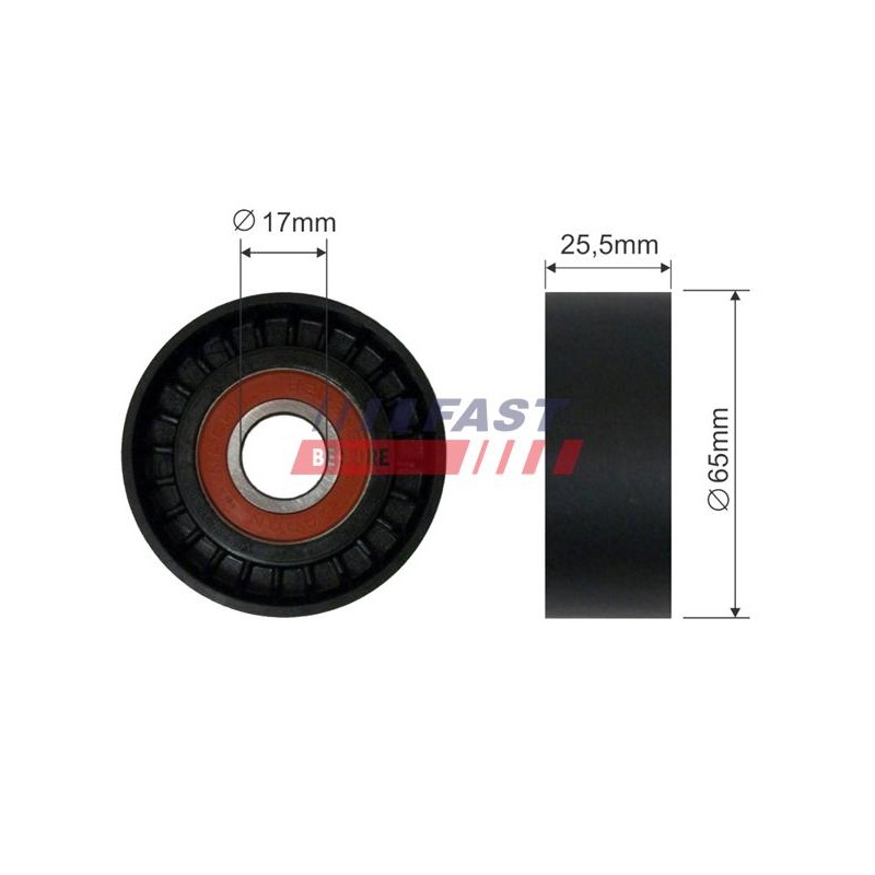 TENDEUR, COURROIE CRANTÉE POUR FIAT DUCATO 06